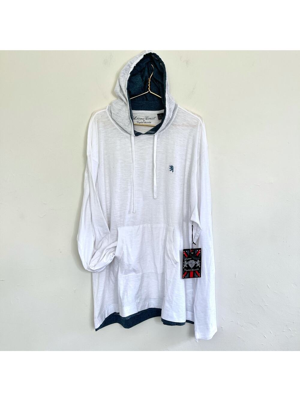 Lions Crest by English Laundry NWT Hoodie size 2XL